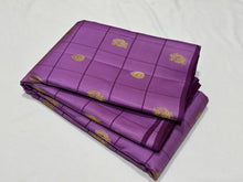 Mauve with Vadamalli Purple 1000 Buttas Borderless Handwoven Pure Jari Kanjivaram Silk Saree Beauty