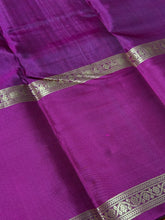 Traditional Royal Blue with Magenta Mubbakam 1000 Buttas Style woven Handwoven Pure Kanjivaram Silk Saree Beauty