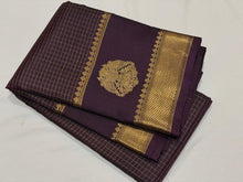 Sahana-Stunning Deep Coffee Brown with Gold Handwoven Pure Jari Kanjivaram Silk with Gandaberundas and Yazhis woven beautiful araimadam borders Rich Pallu and self colored blouse