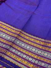 Pista Green with Violetish Blue Korvai with buttas Varisaipet Borders Handwoven Pure Zariless Kanjivaram Silk Saree Beauty