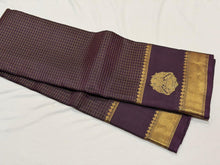 Sahana-Stunning Deep Coffee Brown with Gold Handwoven Pure Jari Kanjivaram Silk with Gandaberundas and Yazhis woven beautiful araimadam borders Rich Pallu and self colored blouse