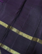 Sarasangi- Beautiful Olive Green with Deep Beetlenut Purple Handwoven Pure 2g Jari Kanjivaram Silk with Neli Veldhari in Jari woven beautiful body with doublepet borders rich woven pallu and contrast woven blouse beauty