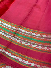 Yellow with Red Korvai with Buttas Handwoven Pure Zariless Temple Varisaipet Border Kanjivaram Silk Saree Beauty